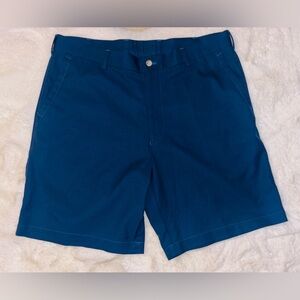 Peter Millar Blue Crown Sport Performance Wicking Stretch Golf Shorts Size 36